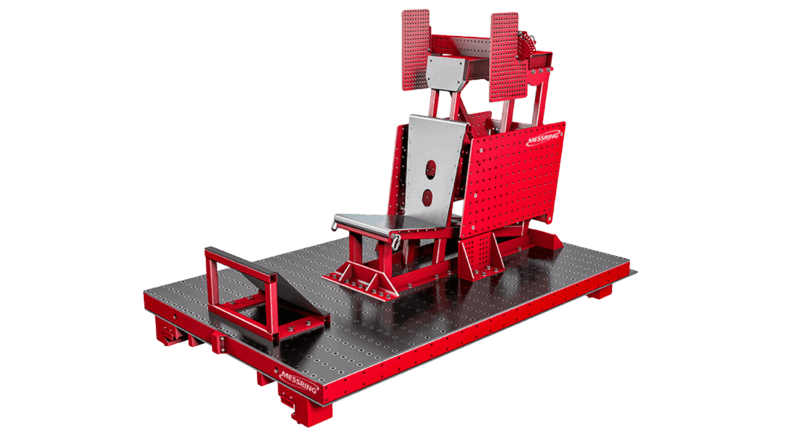 ECE R16 Sled Test Fixture